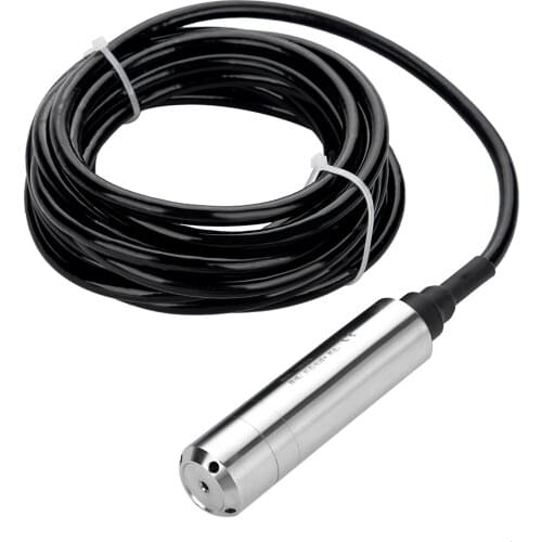 DC24V 4-20mA Liquid Level Sensor For Detecting 0-5m Range Depth Water Level Sensor Probe Detect Controller Float Switch