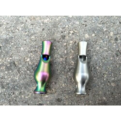 EDC Stainless Steel Whistle for Basketball referee Emergency Outdoor Camping Hiking Mountaineering Survival Whistle