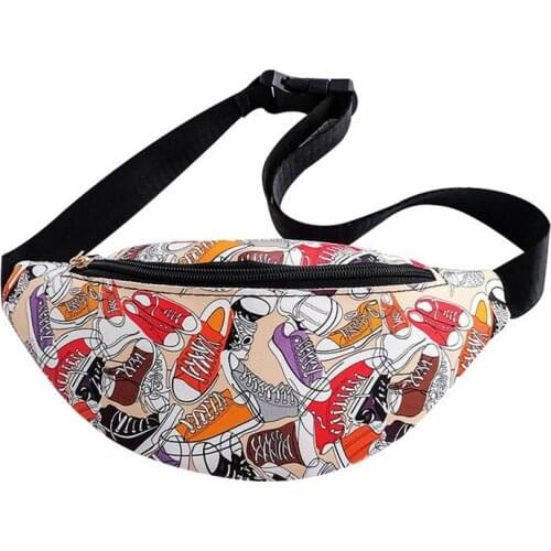 Cool Waist Bag Girl Street Style 2021 Waist Bag Pack Womens Wallet Purse Casual Large Phone Belt Bag Pouch Fanny Banana Bag Hip