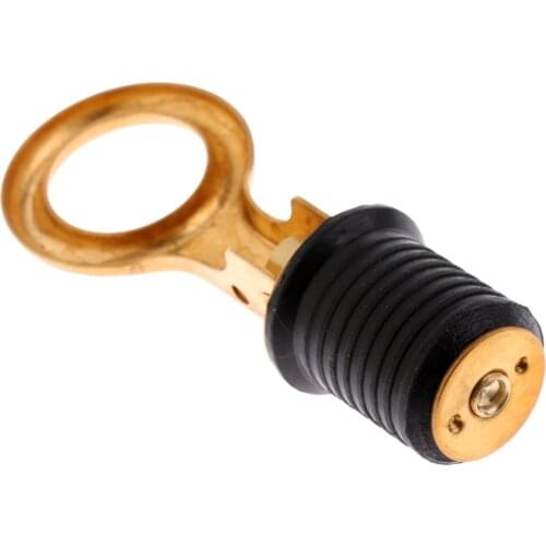 Boat Baitwell Snap-Tite Bailer Drain Plug For 24mm Hose Boat Parts Accessories