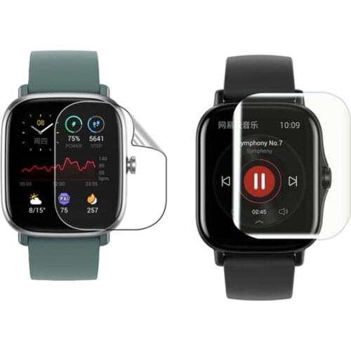 5x Soft TPU Clear Protective Film For Amazfit GTR2/GTR 2 GTS 2e/GTS2 Mini/Bip S/Lite/Bip U/Pro Screen Protector Cover Protection