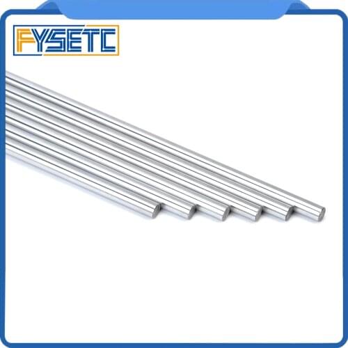 Prusa i3 MK3 Hardened Smooth Rods Kit 6pcs 3D Printer Smooth Rod Pack Prusa i3 OD 8mm Linear Shaft Optical Axis Chrome Plated