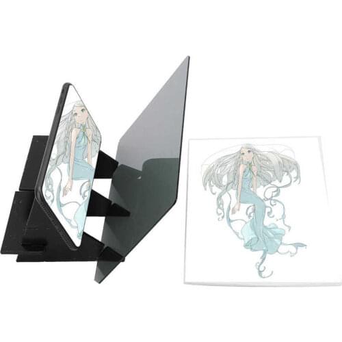 Optical Drawing Projector Tracing Board DIY Sketch Painting Table Desk Tools for Mobile Phone Screen Amplifier