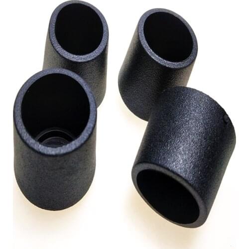 ROHS certificated environmental protection round rubber foot chair furniture foot rubber bushing steel round tube rubber cover