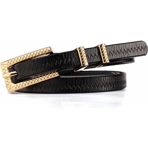 Women belts wasit Leather Belts for Women Pin Buckle Thin Belt Designer Brand Women Belt
