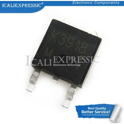 10PCS 2SK3918 SOT252 K3918 SOT MOSFET SMD new and original IC In Stock