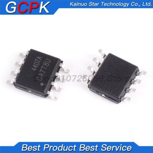 10pcs/lot AO4407A 4407A SOP8 MOSFET(Metal Oxide Semiconductor Field Effect Transistor) new