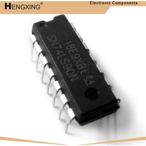 10piece SN74LS90N SN74LS90 HD74LS90P HD74LS90 74LS90N 74LS90 DIP16 Best quality In Stock