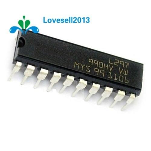 2Pcs ST CHIP L297 Stepper Motor IC Ctrlr Dip-20