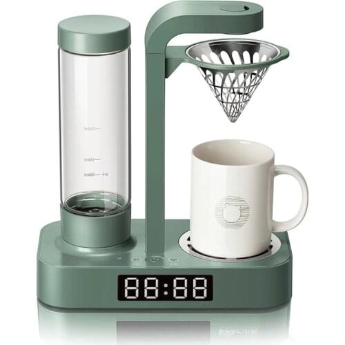 American Clock Coffee Machine Household Small Drip Coffee Pot And Teapot Dual-use Drip Coffee Machine For Home