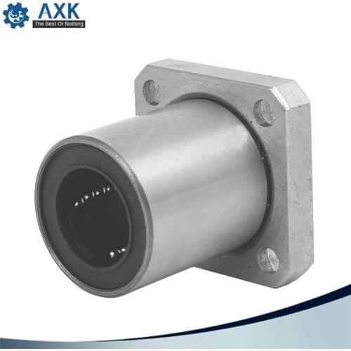 4pcs/lot Free shipping LMK16UU 16mm flange linear bearing CNC Flange Linear Bush