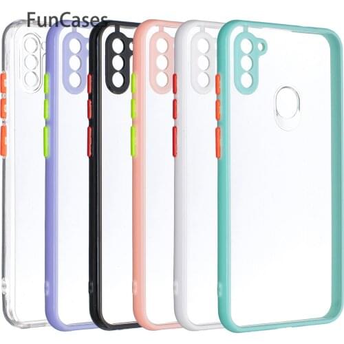 White Holsters Clips Cases For armor Samsung A20 TPU sFor Samsung funda A11 Eurasian version A20S A10S A12 5G A21S Telefoon New
