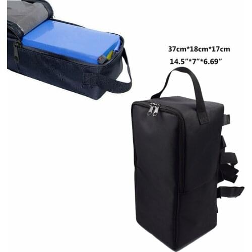 Electric Bike Case Bag Storage Bicycle ebike MTB Li-lon battery Scooter Belts Battery Bike Bag 37x18x17cm Saddle Bag