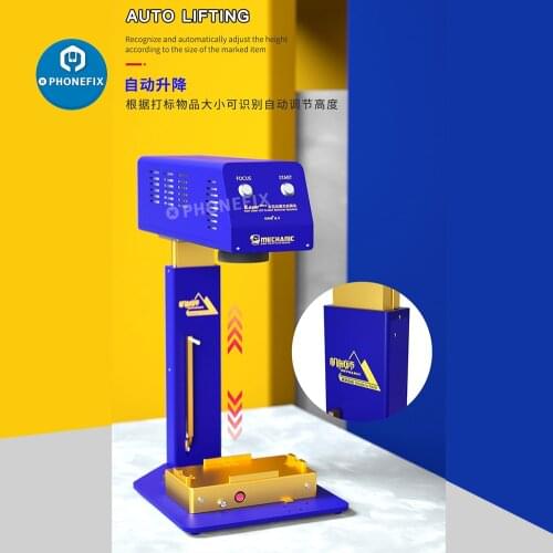 Mechanic Fully Auto Focus Laser Engraver Machine Laser Marking Separation machine for phone LCD Screen jewelry handicraft repair