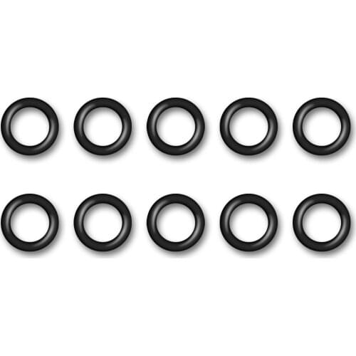 MENSI Propane Natural Gasket O-Ring for Propane Tank Cylinder POL Adapter Fitting Pack of 10
