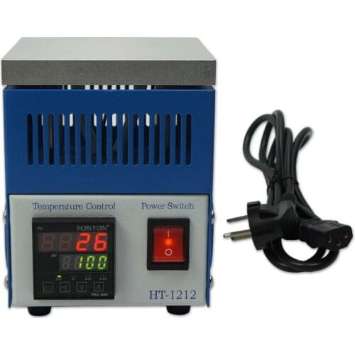 800W Honton HT-1212 pre-heater Constant temperature heating plate station for BGA reballing hot plate 220V 110V