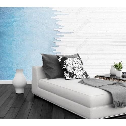 Papel de parede White mosaic mosaic pattern concrete modern 3d wallpaper mural,living room bedroom wall papers home decor