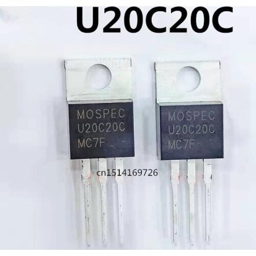 Original new 5pcs/ U20C20C 20A/200V TO-220
