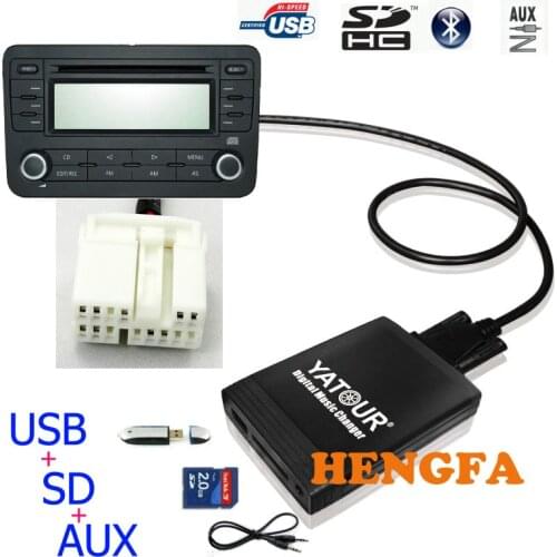 Yatour aux usb adapter for Honda Civic Accord CRV 2004-2011 Car Audio Radio MP3 Player Adapter YT-M06