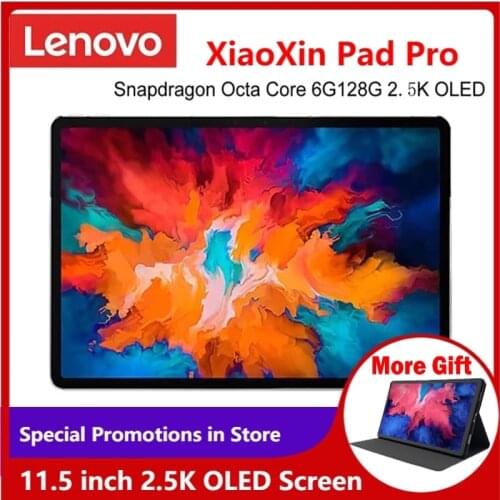 Lenovo Xiaoxin Pad Pro Snapdragon 730 Octa Core 6GB Ram 128GB Rom 11.5inch 2.5K OLED Screen 8500mAh Android 10 Global firmware