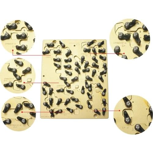 Grinding chip polishing IC Mold Mould for iPhone 6S 6Sp 7 7p 8 8p X Refurbishing Repair CNC Router Milling machine