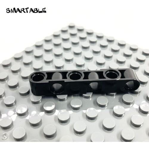 Smartable High-Tech Beams Liftarm 1X6 Rotate Connector Building Blocks MOC Parts Toys Compatible Major Brand 20pcs/lot