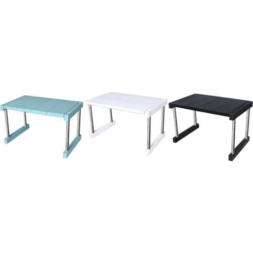 Kitchen Cabinet Counter Shelf Organizer Expandable Stackable Spice Rack for Dish Sauce