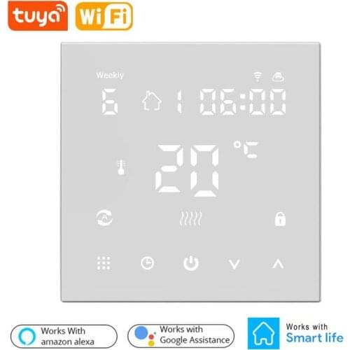 Tuya WiFi Thermostat 16A/3A Temperature Controller For Electric Floor Heating Water/Gas Boiler With Google Home Alexa Smart Life