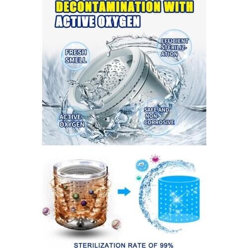 High Quality Washing Machine Cleaners with Strong Cleaning Power Deep Cleaning Tabs Surface Tabs Washer Machine Cleaner Tablets