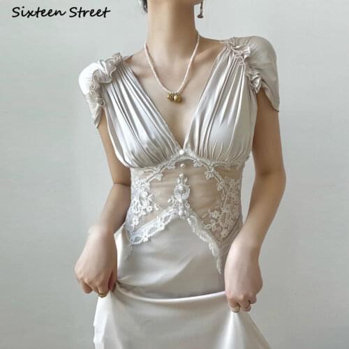 Elegant Blue Diamond Maxi Dress Woman Square Neck Evening Party Dresses Ladies Embroidery Runway Design Long Dress Vestidos