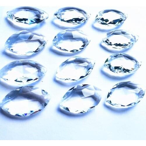 144pcs/lot Factory price Sparkle 50mm Horse EYE crystal chandelier pendants/ crystal curtain pendants/ crystal chandelier parts