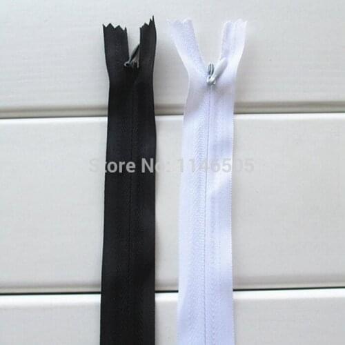 4 pcs/lot 150cm 3# invisible zipper for Sewing Quilt accessories close mix White and Black