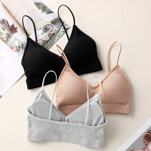 Seamless Sports Bra Sexy Sport Bra Top Women Bra Tops Push Up Underwear Running Yoga Bra Bralette V Neck Brassiere Sport Femme