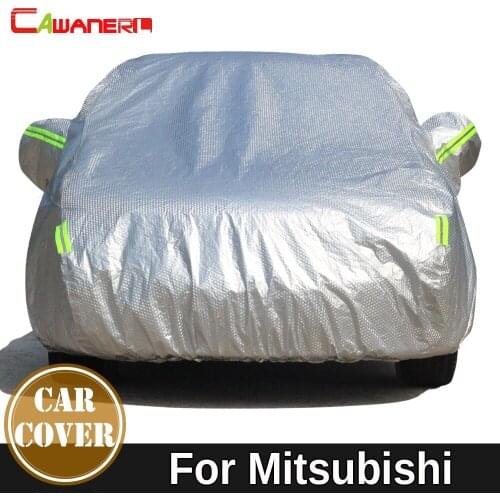 Cawanerl For Mitsubishi Lancer Airtrek Outlander Space Thicken Cotton Car Cover Waterproof Sun Snow Rain Hail Dust Protect Cover