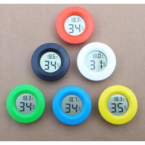 Mini LCD Digital Thermometer Hygrometer Fridge Freezer Tester Temperature Humidity Meter Detector