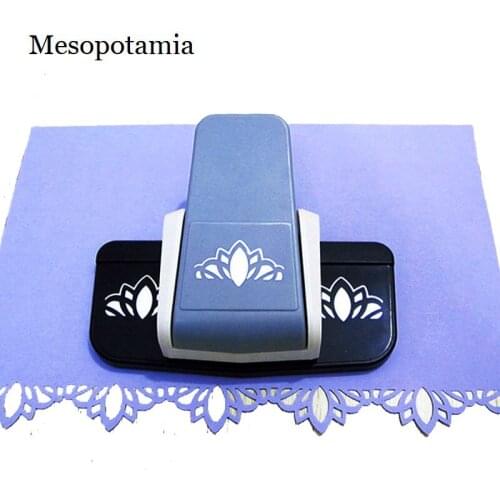 DIY Scrapbooking Hollow Crown Petals Flower Silk Lace Big Embossers Printing Cutter Embossing Machine Scrapbooking Kids Craft