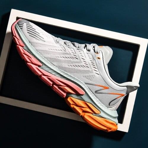 New Breathable Running Shoes Men Anti Slip Running Sneakers Outdoor Comfortable Walking Footwears Colors Athletic Sneakers