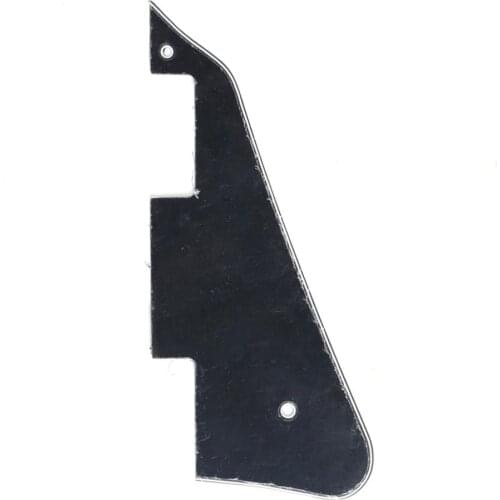 Musiclily Electric Guitar Pickguard for Gibson Les Paul Modern Style, 3Ply Black