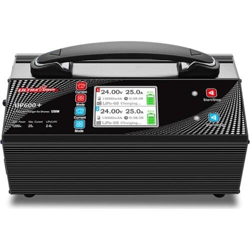 Feiteng UltraPower UP600+ LCD color screen display 1200W/25A dual-channel high-power charger