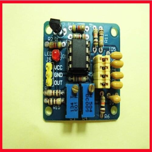 NE555 pulse module upgraded version LM358 duty and frequency separately adjustable module square wave rectangular wave