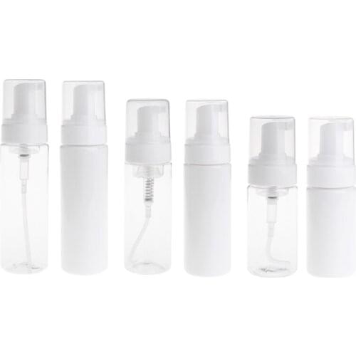 Foaming Soap Pump Shampoo Dispenser Lotion Liquid Foam Bottle Container Portable