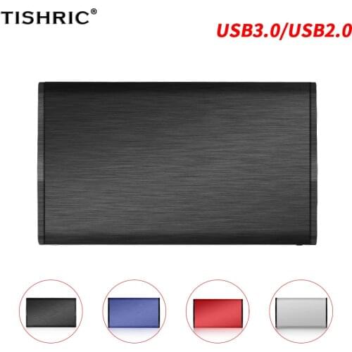 TISHRIC 2.5 Inch Hdd Case Sata Support 8 TB External Hard Drive Case For Hard Drive Box USB 3.0 Hard Disk Case Hdd Enclosure