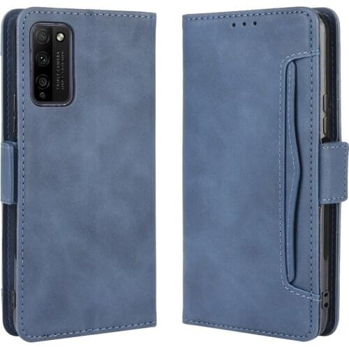 Drop Protection Card Pocket Wallet Case for Huawei Honor 10X Lite Kickstand Mobile Phone Cover Coque Funda