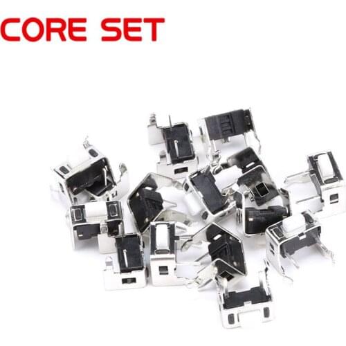 20Pcs/Lot 3x6x5MM Bracket Tact Switch Micro Switch 3*6*5mm keys Side buttons Switch