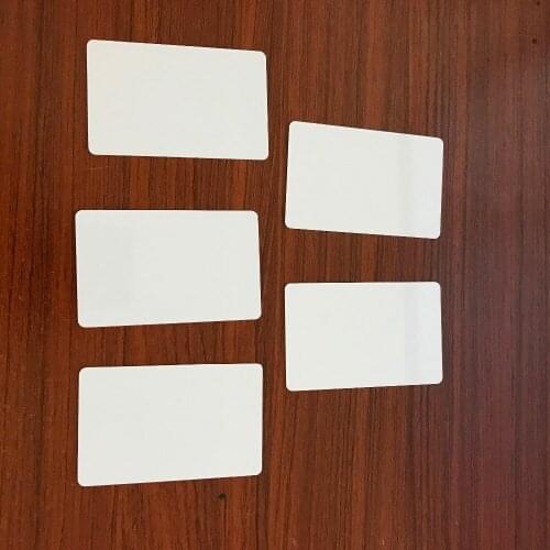 5pcs/lot 13.56Mhz ISO 14443A F08 1K Bytes White PVC Cards IC passive RFID card