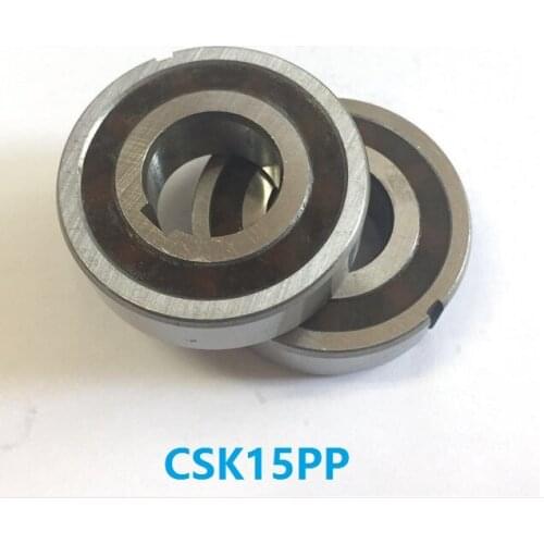 50pcs/lot CSK15PP 15mm One Way Clutch Bearing With dual keyway 15x35x11 mm Sprag Freewheel Backstop Bearing 15*35*11mm