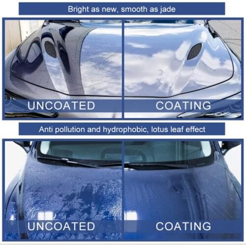 Car Glass Ceramic Car Coating Waterproof Nano Ceramics Car Paint Care Liquid Anti-scratch Super Hydrophobic Glass Coating