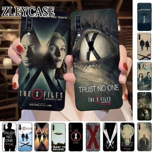 The X-Files Alien UFO retro Poster Retro Kraft Phone Case For Samsung Galaxy A50 A10 A20 A20E A20S A40 A70 A30 A6 A7 A8 COVER