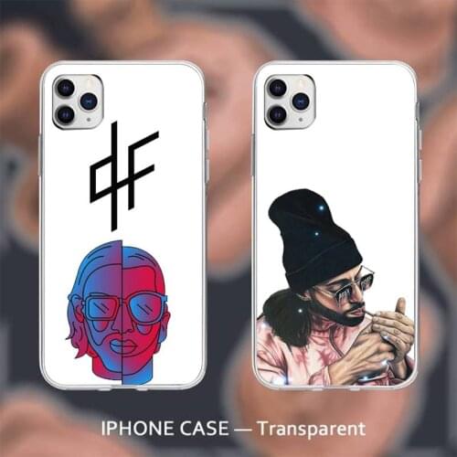PNL QLF Rapper Phone Case Transparent for iPhone 6 7 8 11 12 s mini pro X XS XR MAX Plus cover funda shell