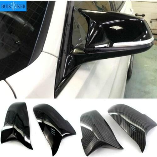 Decor Rearview Mirror Cover Cap For BMW F10 F11 2014-2017 Exterior ABS